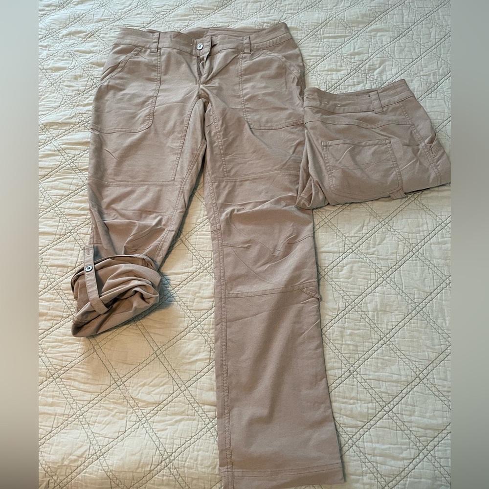Lot of 2. Columbia size 8 hiking pants